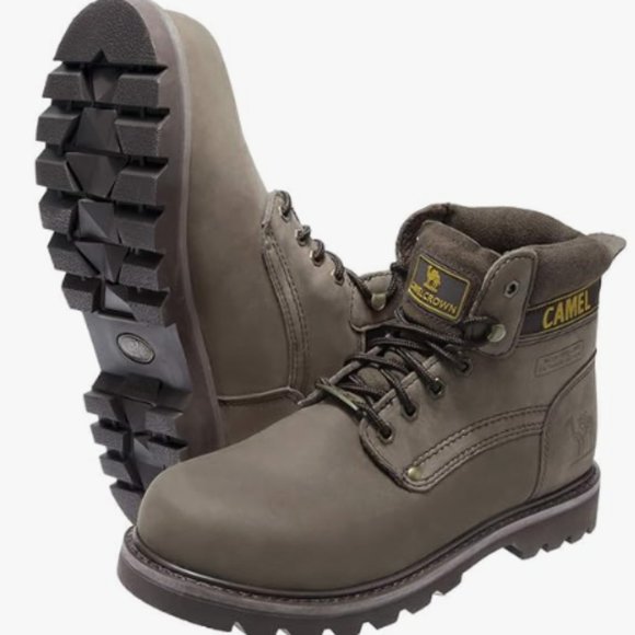 CAMEL CROWN | Mens Soft Toe Leather Work Boot (11) - Picture 5 of 5